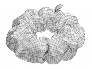 Scrunchie Model 3D