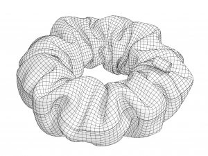 Scrunchie Modelo 3D