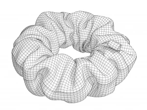 Scrunchie Model 3D