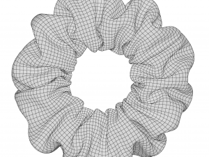 Scrunchie Modelo 3D