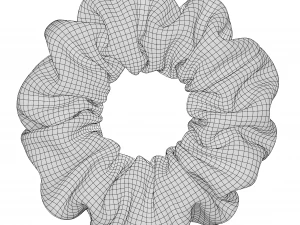 Scrunchie Model 3D