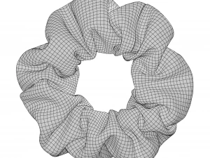 Scrunchie 3D Model