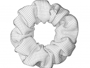 Scrunchie Model 3D