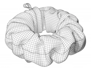 Scrunchie 3D Model