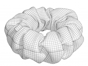 Scrunchie Model 3D