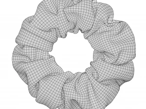 Scrunchie 3D Model