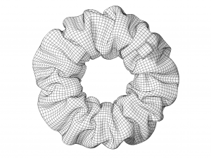 Scrunchie 3D-Modell