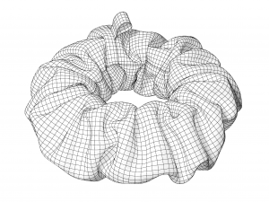 Scrunchie 3D-Modell