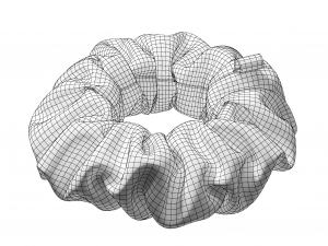 Scrunchie 3D-Modell
