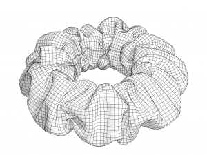 Scrunchie 3D-Modell