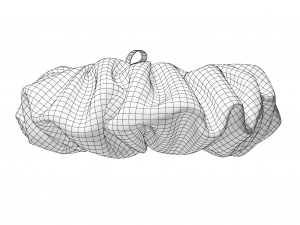 Scrunchie 3D-Modell