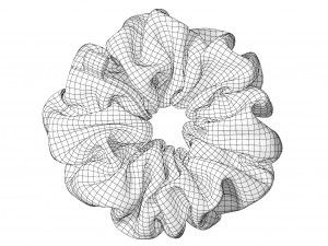Scrunchie Modelo 3D