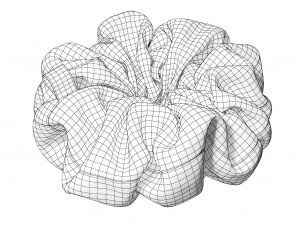 Scrunchie Modelo 3D