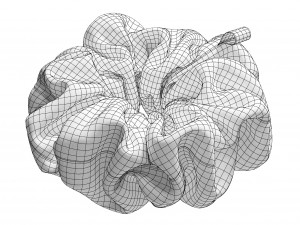 Scrunchie Modelo 3D