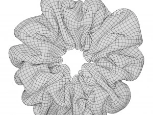 Scrunchie 3D Model