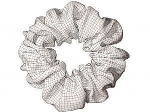 Scrunchie 3D Model