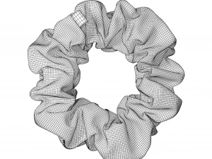 Scrunchie 3D Model
