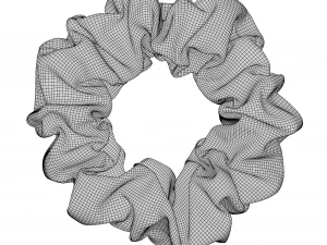 Scrunchie 3D Model
