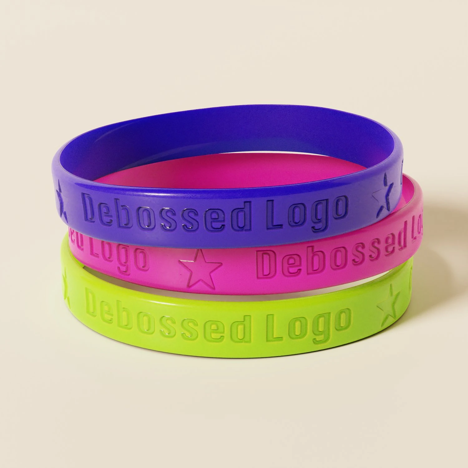 Silicone Wristband 3D Model .c4d .max .obj .3ds .fbx .stl .blend 
