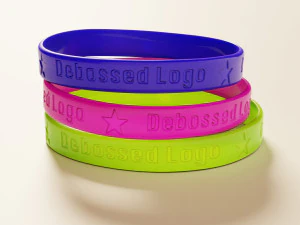 Silicone Wristband 3D Model