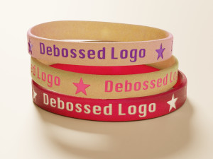 Silicone Wristband 3D-Modell