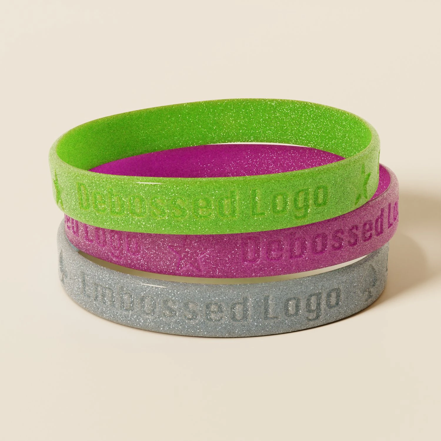 Silicone Wristband 3D Model .c4d .max .obj .3ds .fbx .stl .blend 
