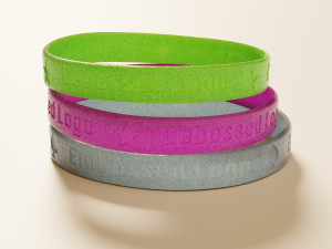 Silicone Wristband 3D Model