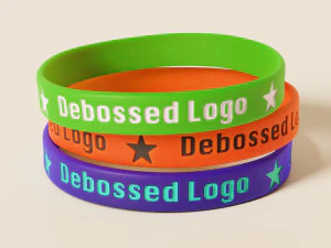 Silicone Wristband 3D Model