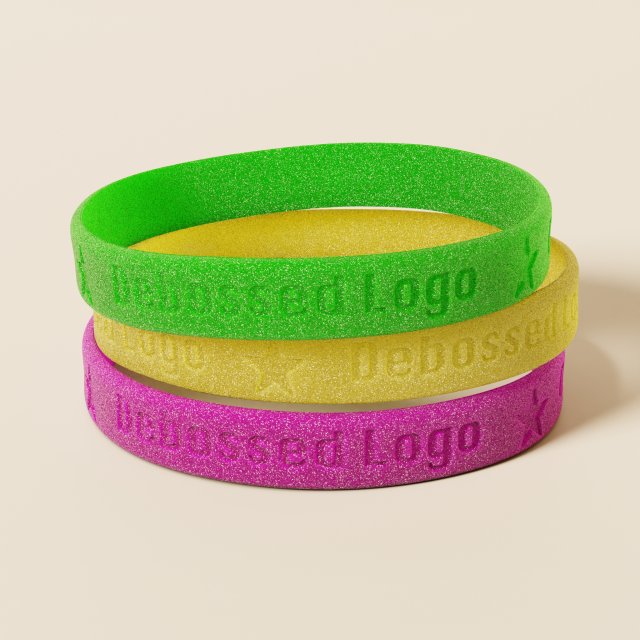 Silicone Wristband 3D-Modell .c4d .max .obj .3ds .fbx .stl .blend 