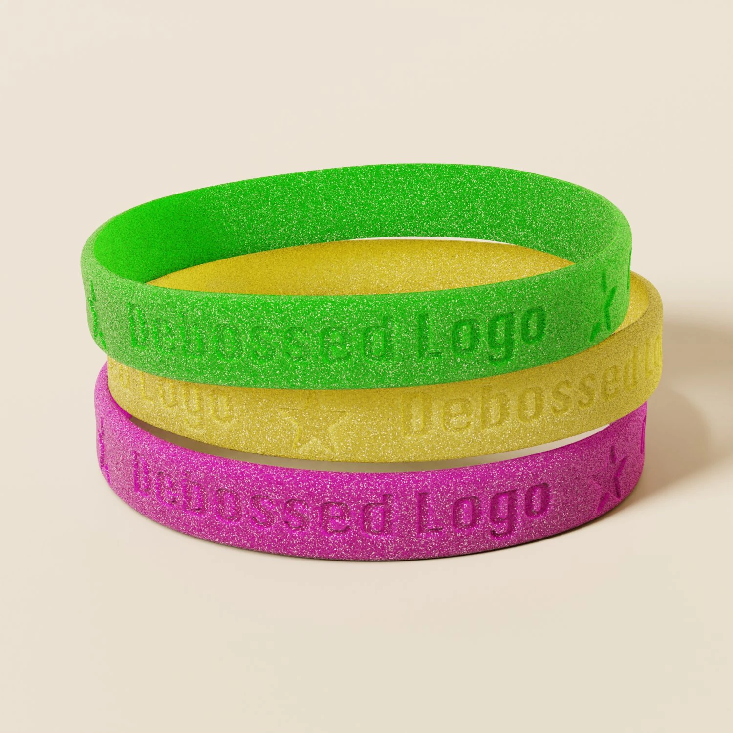 Silicone Wristband 3D Model .c4d .max .obj .3ds .fbx .stl .blend 