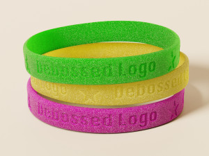 Silicone Wristband 3D Model