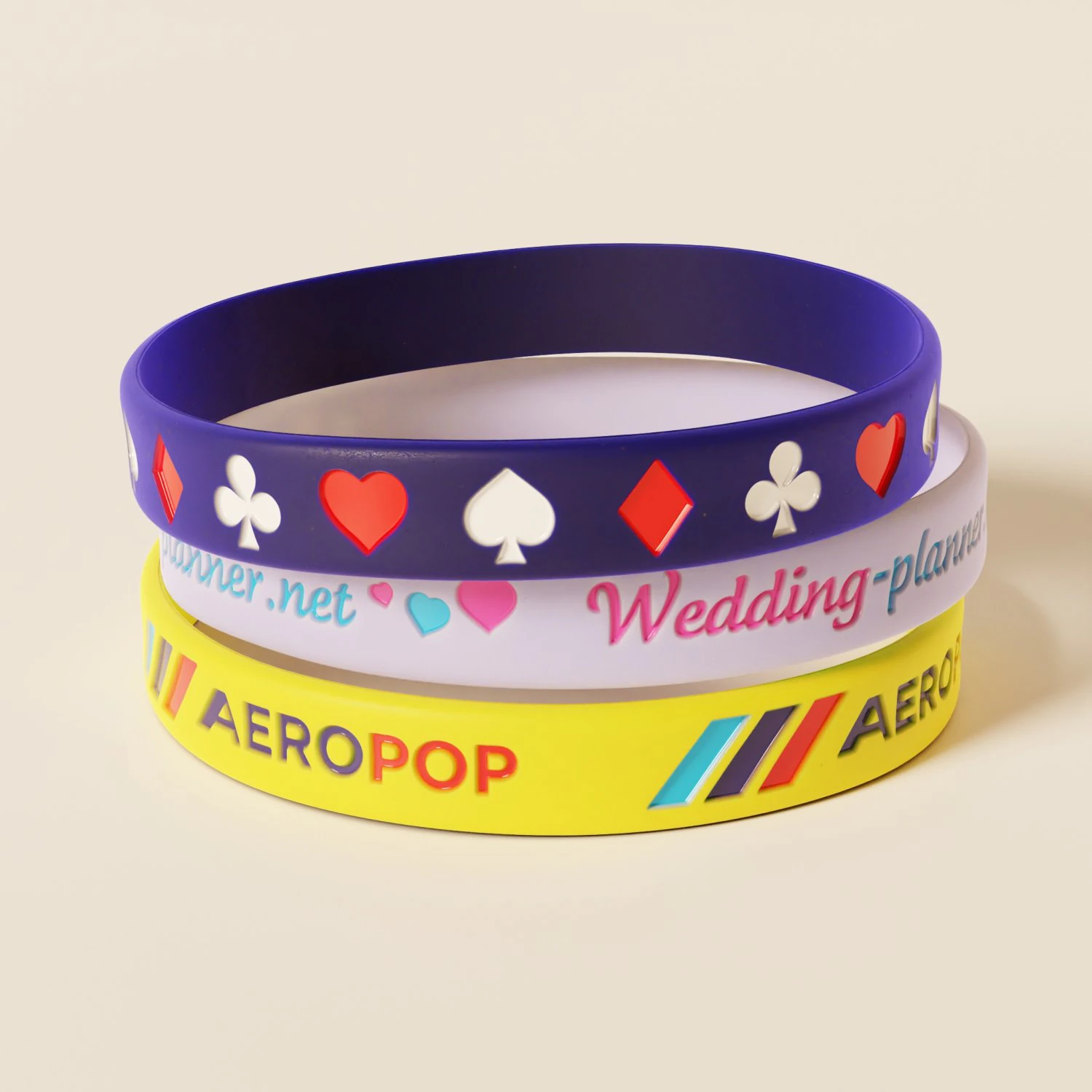 Silicone Wristband 3D Model .c4d .max .obj .3ds .fbx .stl .blend 