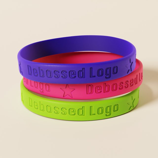 Silicone Wristband 3D Model .c4d .max .obj .3ds .fbx .stl .blend 