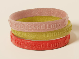 Silicone Wristband 3D Model