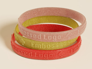 Silicone Wristband 3D Model