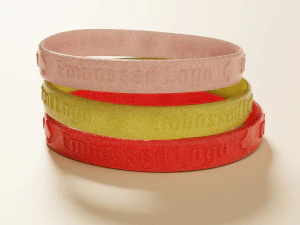 Silicone Wristband 3D Model