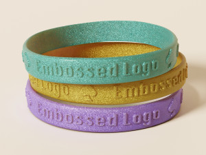 Silicone Wristband 3D Model