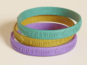 Silicone Wristband 3D 모델