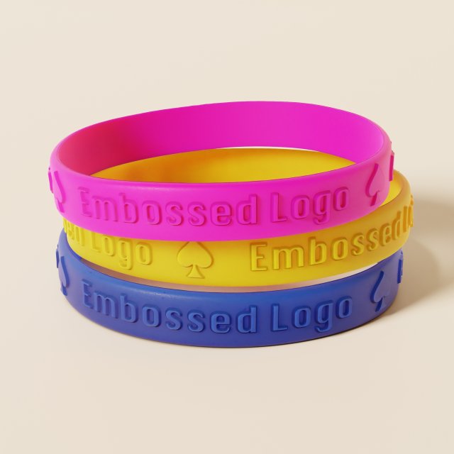 Silicone Wristband 3D Model .c4d .max .obj .3ds .fbx .stl .blend 