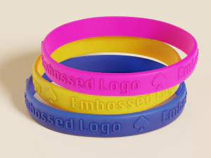 Silicone Wristband 3D Model