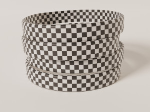 Silicone Wristband 3D Model