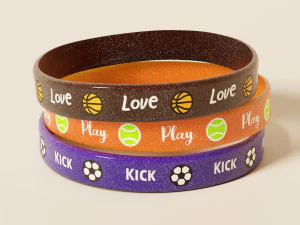 Silicone Wristband 3D Model