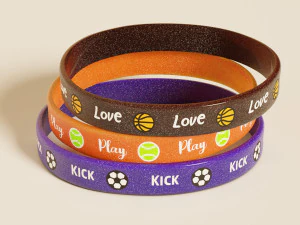 Silicone Wristband 3D Model