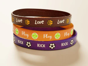 Silicone Wristband 3D Model