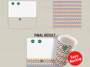 Ceramic mug with silicone lid 3D Model