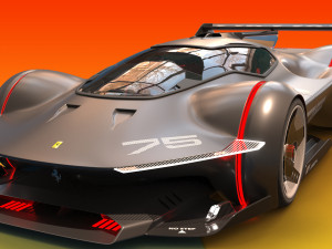 Ferrari Vision Gran Turismo Concept 2023 3D 模型