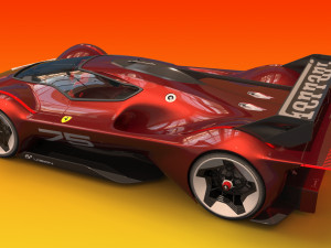 Ferrari Vision Gran Turismo Concept 2023 3D 模型