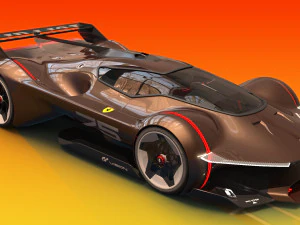Ferrari Vision Gran Turismo Concept 2023 3D Model