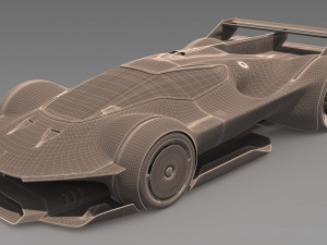 Ferrari Vision Gran Turismo Concept 2023 3D 模型