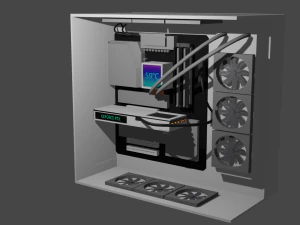 Einfacher PC 3D Modell